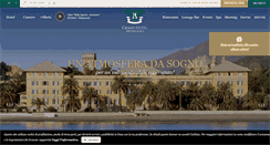 Desktop Screenshot of grandhotelarenzano.it